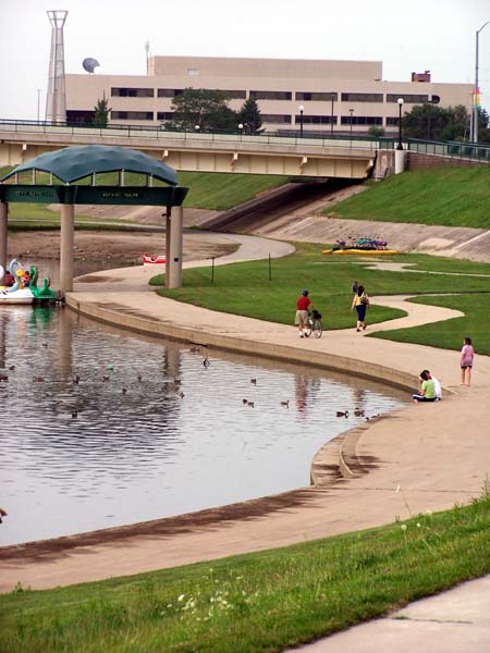 Dayton, OH: Riverscape Park downtown 5