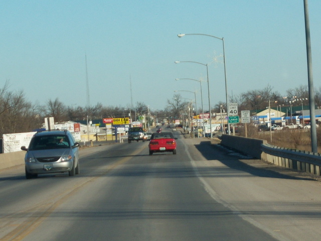 Lamar, MO: Hwy 160 Entering Lamar