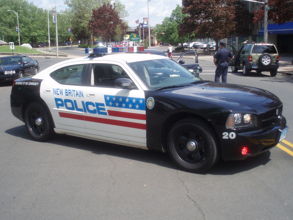 New Britain, CT: nb cop car