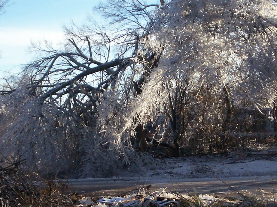 Geneseo, KS: ice storm