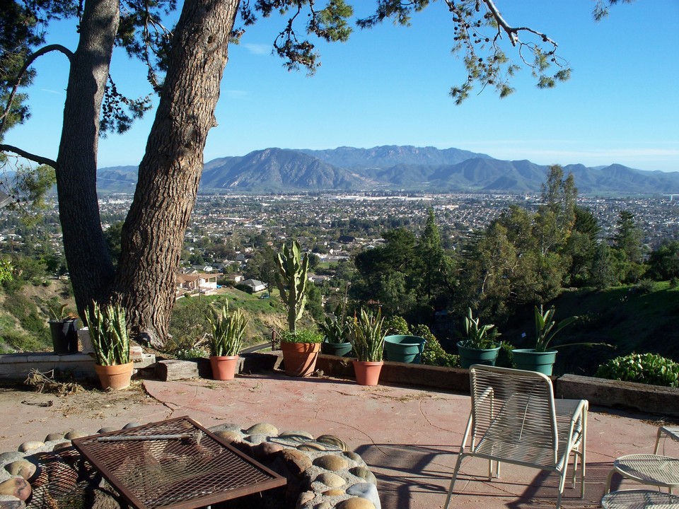Camarillo, CA: View from hills above Camarillo