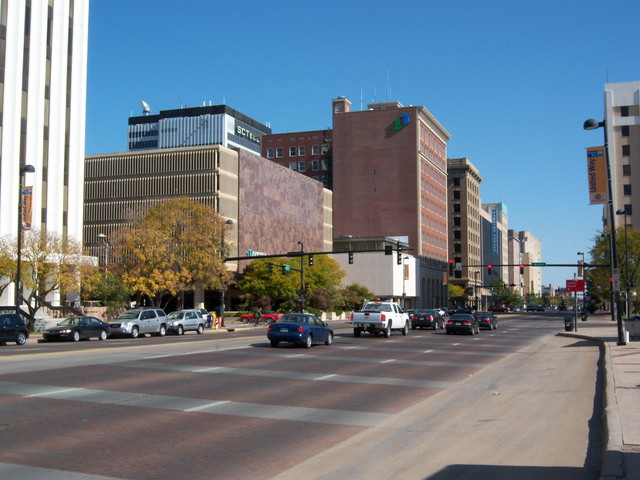 Wichita, KS: Douglas Ave in Downtown Wichita