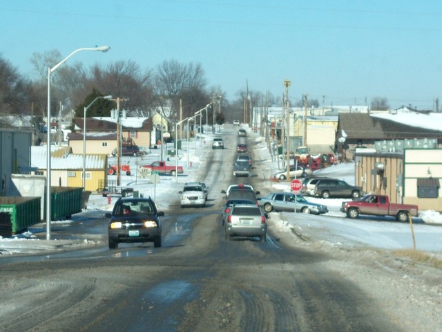 Chillicothe, MO: Grave Street on South side of town by Wal-Mart * December 2007