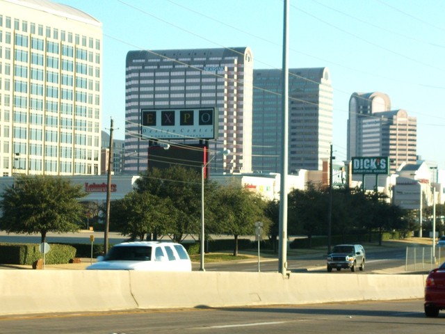 Dallas, TX: Buildings around the Galleria