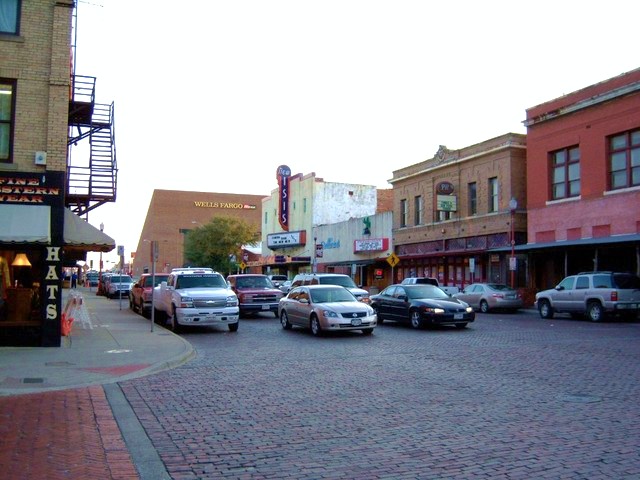 Fort Worth, TX: Main Street in the Old Town Stockyards Historical District