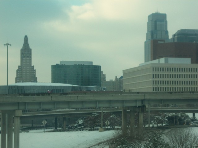 Kansas City, MO: Downtown from Hwy 71