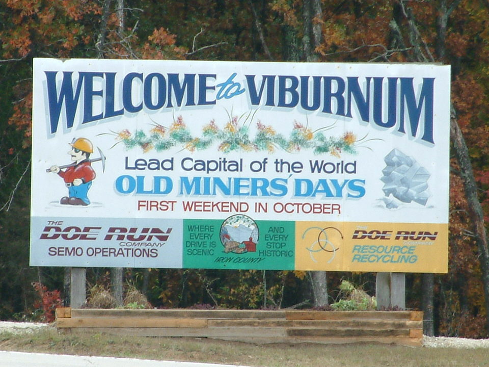 Viburnum, MO: Viburnum Billboard