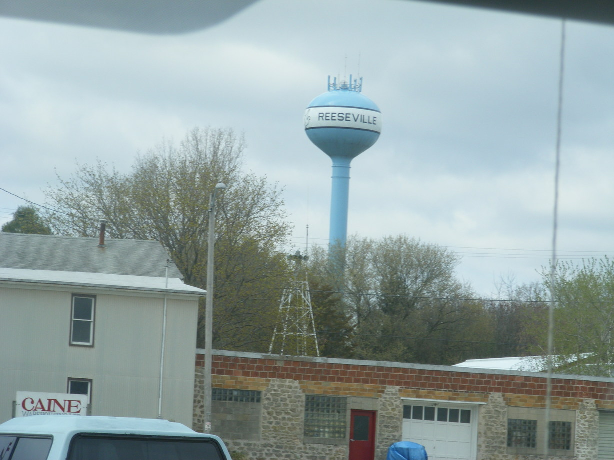 Reeseville, WI: Reeseville Water tower