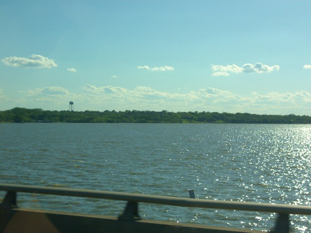 Lewisville, TX: Lake Lewisville from I-35E