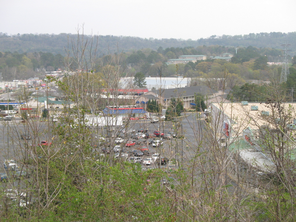 Homewood, AL: view towards Kmart from Big Lots