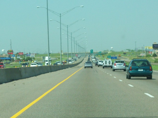 Norman, OK: I-35 in Norman User comment: This is actually located in Moore, Ok, just north of Norman.