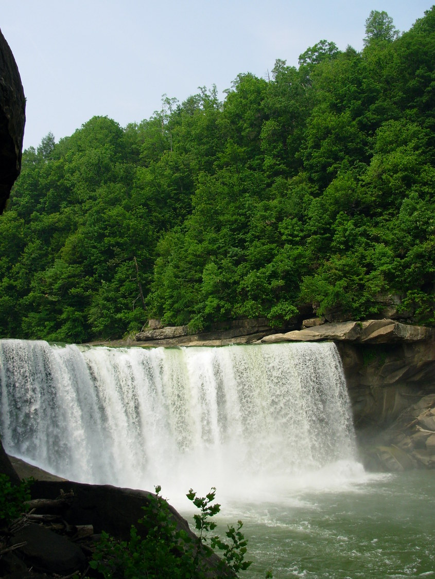 Cumberland Falls, KY: Rainbow at the Falls