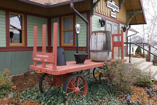 Logansport, IN: Historic depot