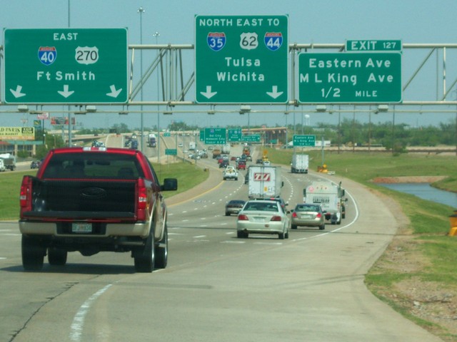 Oklahoma City, OK: I-40/I-35 in Oklahoma City