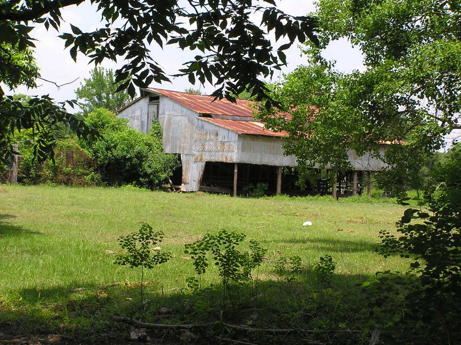 Plaucheville, LA Old barn built in the late 50's near Plaucheville