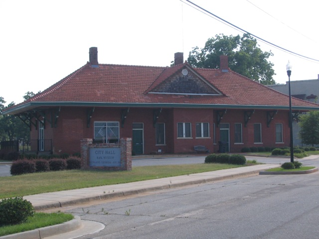 Richland, GA: Richland City Hall and Rail Museum