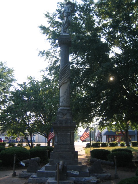 Cuthbert, GA: Confederate Memorial - Cuthbert Town Square