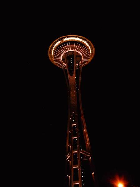 Seattle, WA: Seattle Space Needle at night