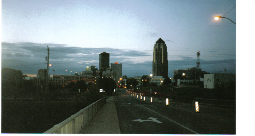 Newton, IA: Des Moines View From Holiday Inn