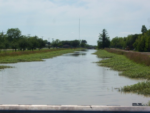 Anahuac, TX: Bayou between Canal St and Miller Rd