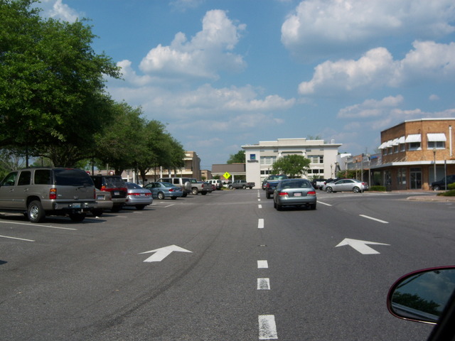 Bay Minette, AL: South side of the Downtown Square