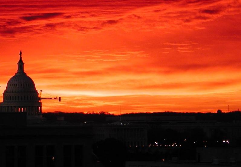 Washington, DC: Capitol Sunrise - November 30, 20003