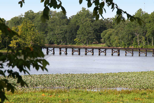 Denton, MD: Train bridge over the Choptank River in Denton. 2007