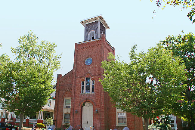 Denton, MD: Brick Building. Denton Maryland. 2007