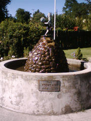 Weston, OR: Weston, Oregon. The Fountain at the Minipark.