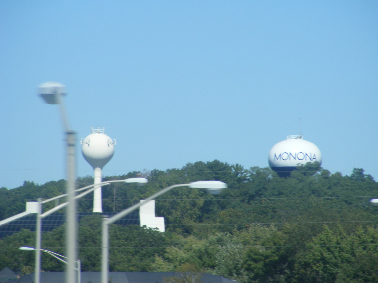 Monona, WI water towers photo, picture, image (Wisconsin) at city