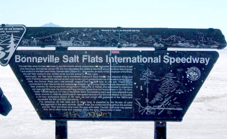 Wendover, UT: salt flats