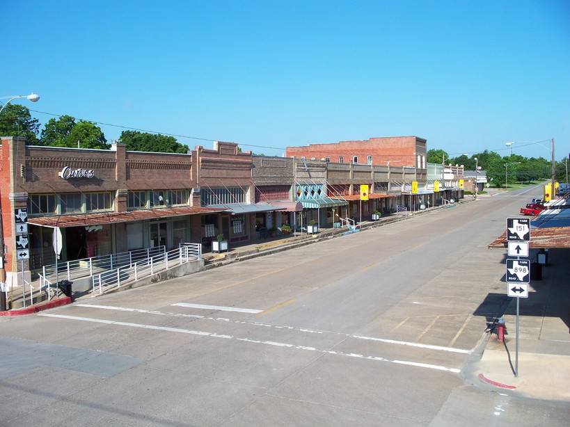 Whitewright, TX: Grand Street the Main street in town