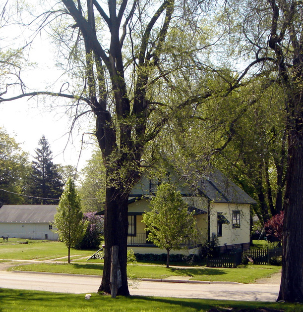 Wilton, IA Rock Island Line Depot Master House built in 1916 2007