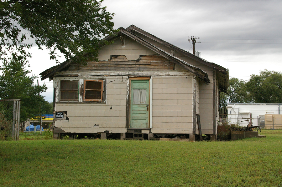 Lefors, TX NO TRESPASSING at this humble home. photo, picture, image
