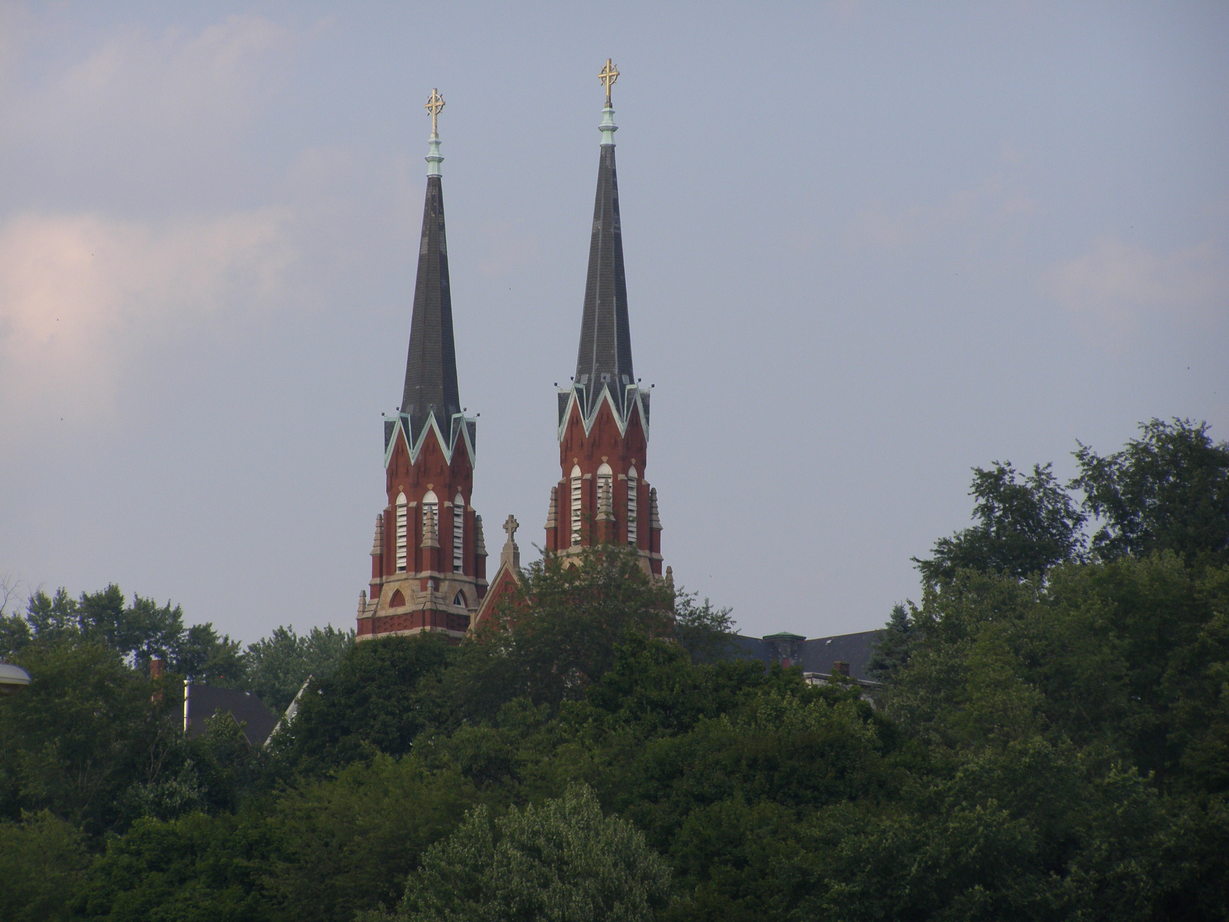 Oil City, PA: The Church Steeples