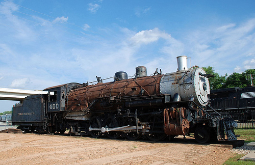 Marshall, TX: The Historic Steam Engine at the T&P