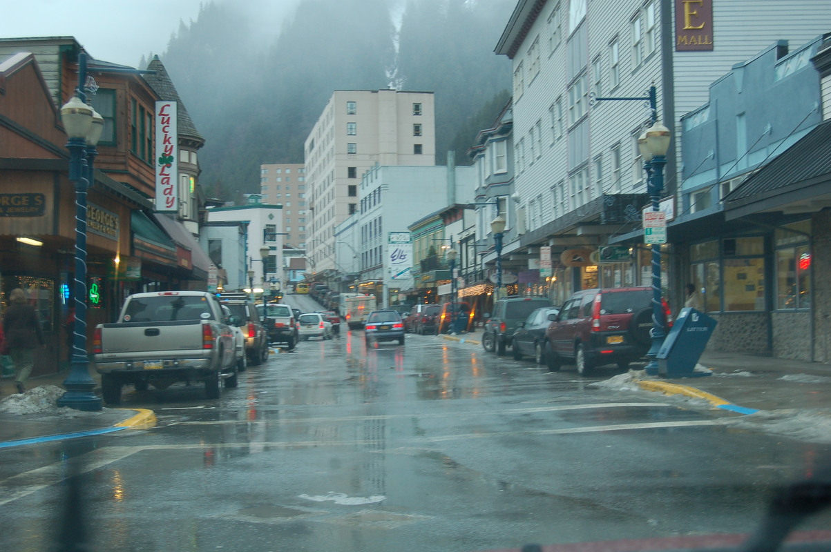 Juneau, AK: Downtown Juneau Alaska December 14, 2006