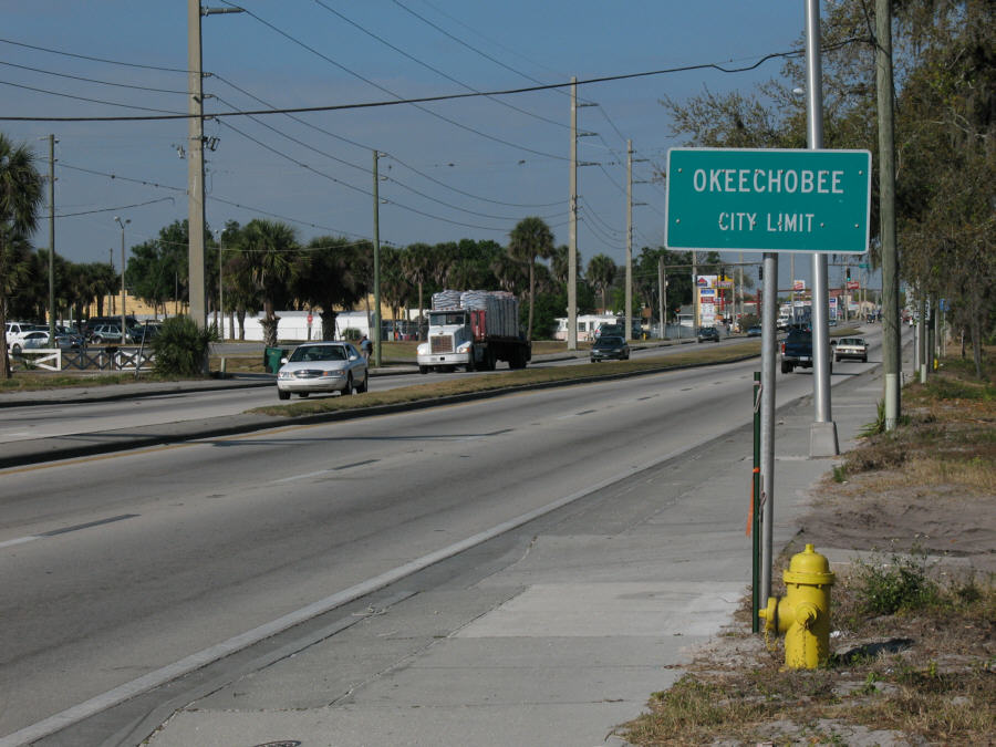 Okeechobee, FL: City Limits
