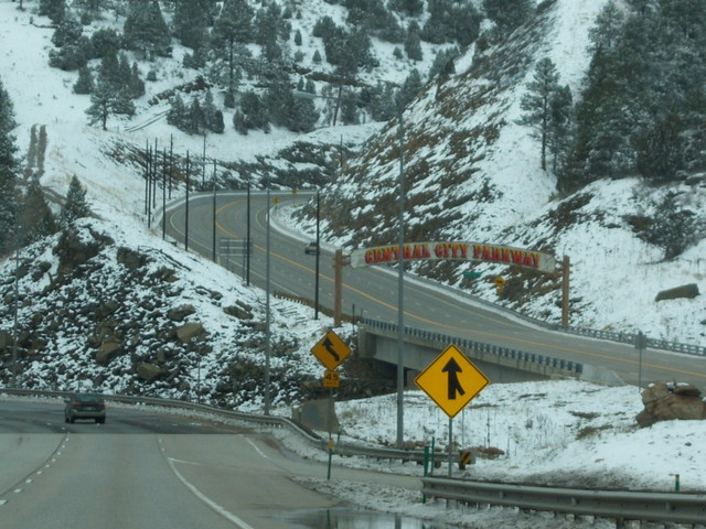 Central City, CO: Central City Parkway from I-70 *May 2008*