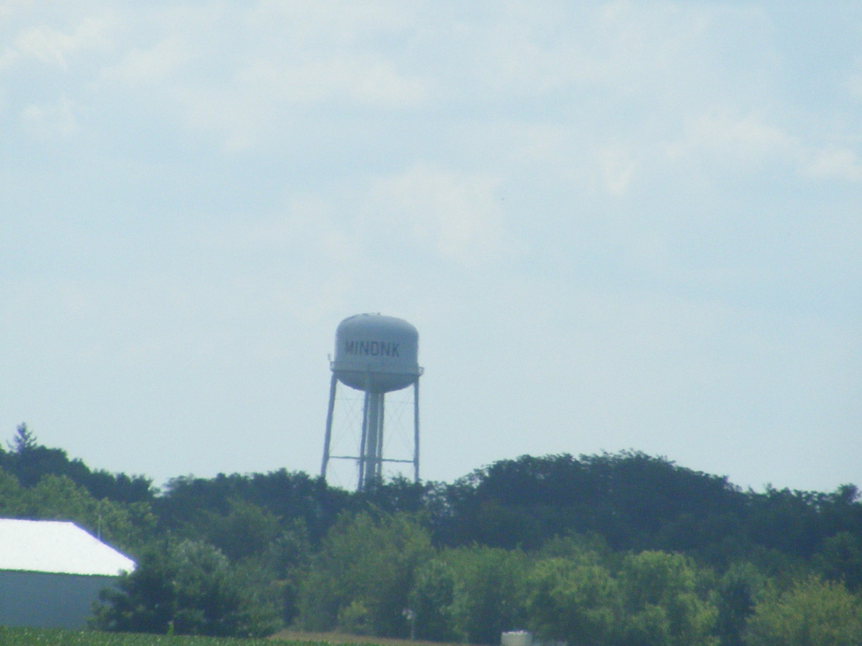 Minonk, IL: Minonk Water tower