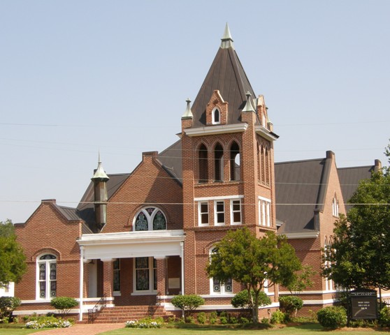 Flora, MS: Methodist Church at Flora, MS