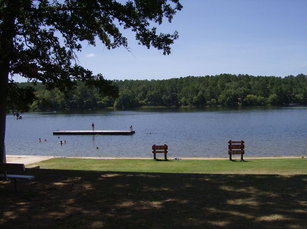 Tyler, TX: Swimming Area At Tyler State Park