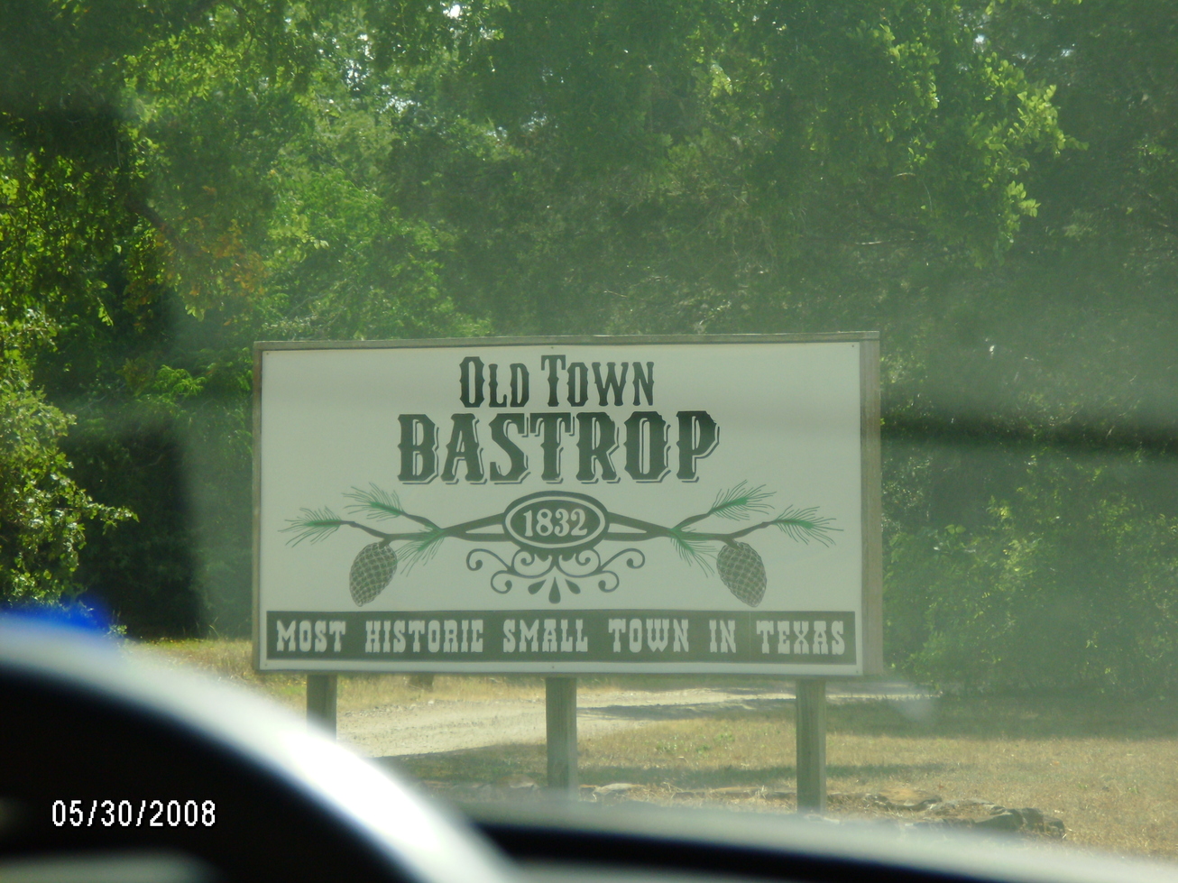Bastrop, TX: Bastrop sign
