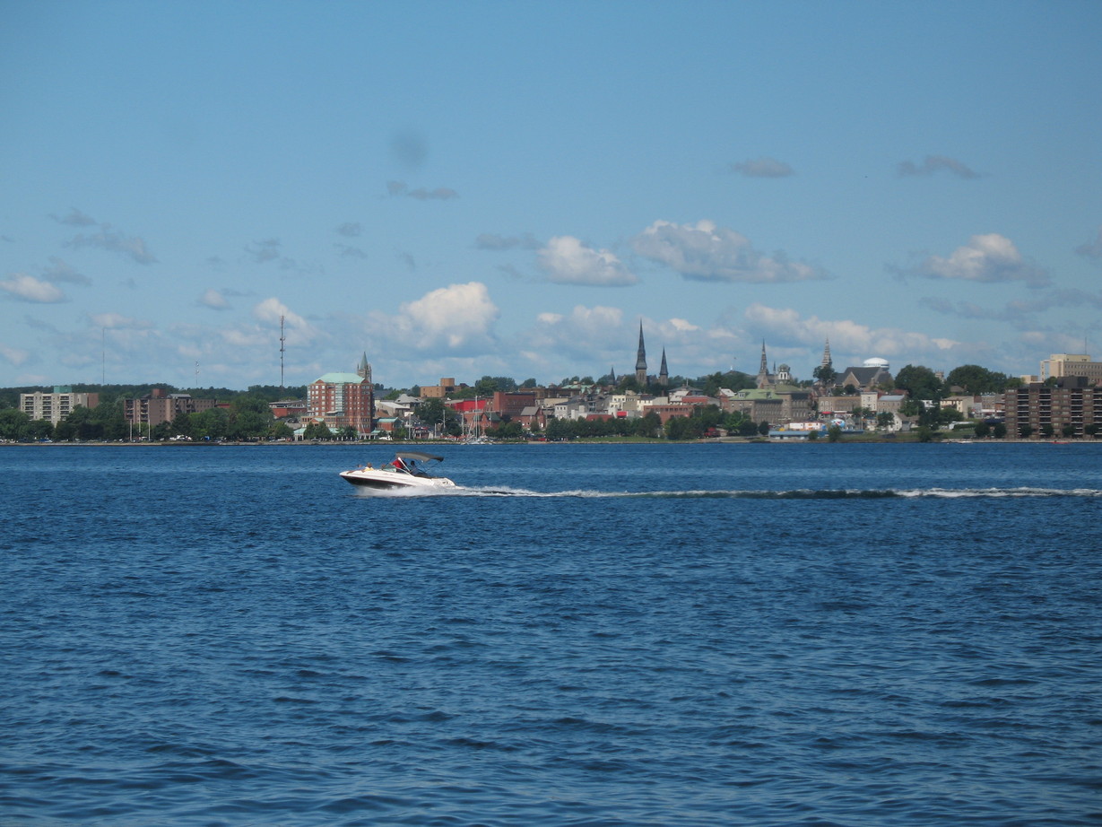 Morristown, NY : View of Brockville from Morristown photo, picture ...