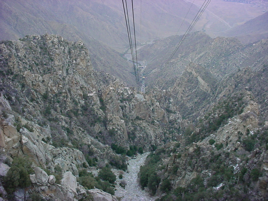 Palm Springs, CA: Veiw from the top of the Tram platform