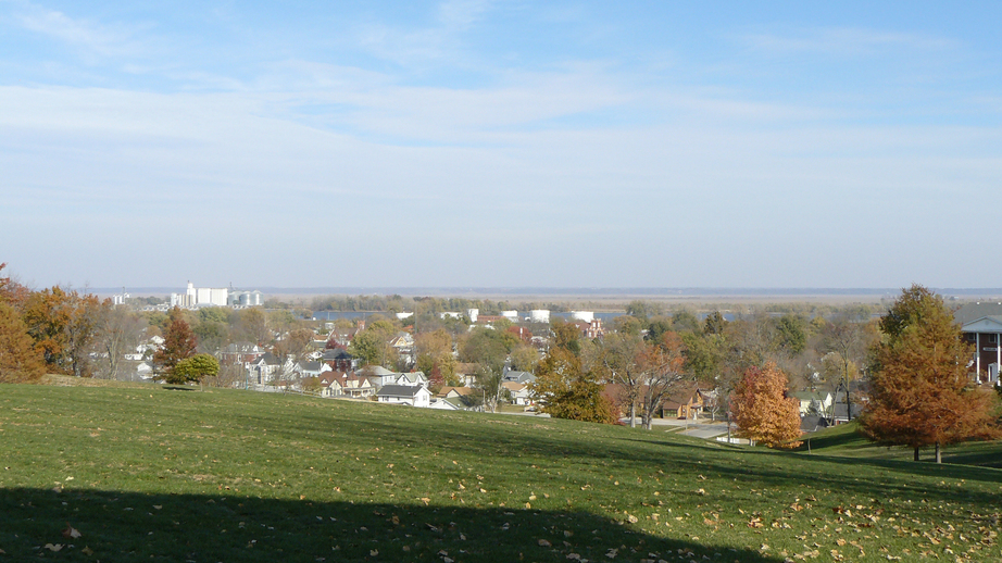 Canton, MO: From the Hill