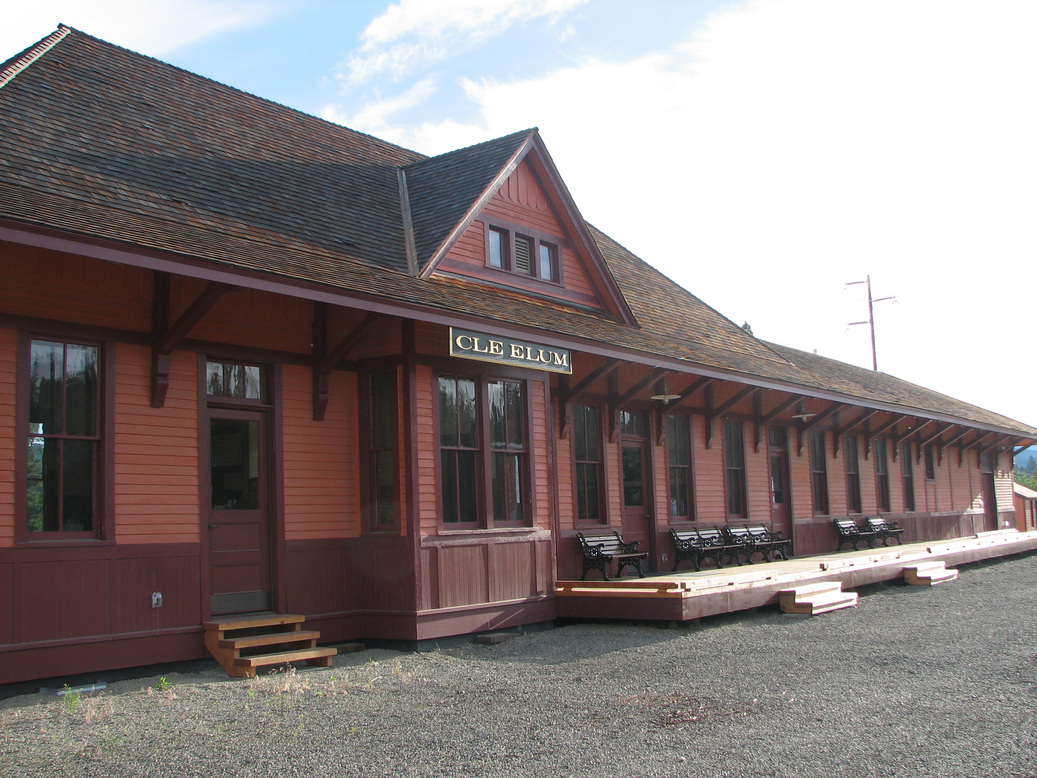 South Cle Elum, WA Old Depot in South Cle Elum after restoration