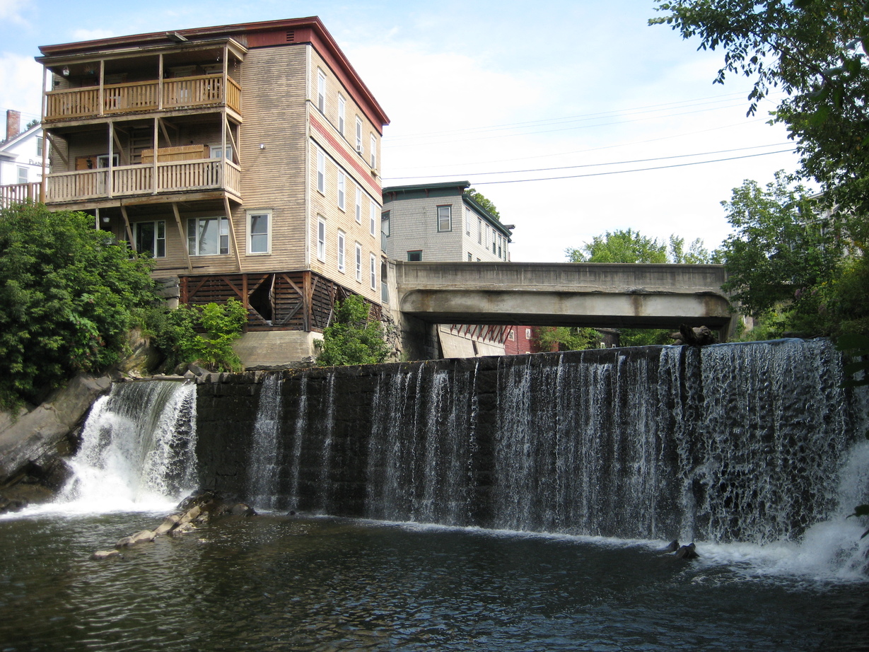 Plainfield, VT Waterfall on Mill Street photo, picture, image