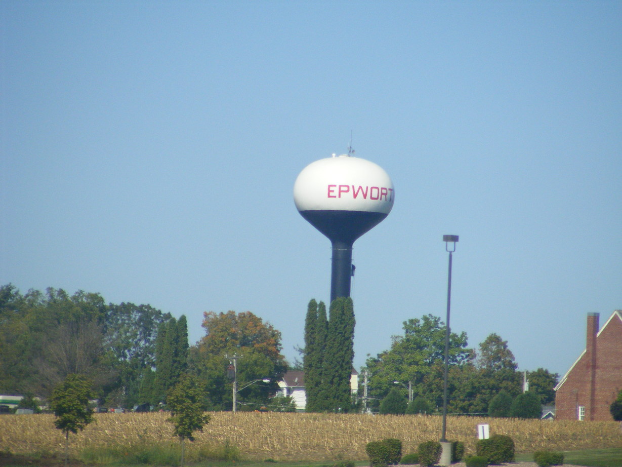 Epworth, IA Epworth Water Tower photo, picture, image (Iowa) at city