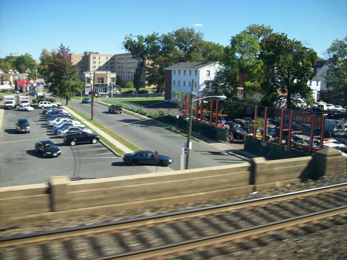 East Orange, NJ: Junkyard to the right of picture- Orange/ East orange border